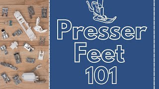 Guide to Sewing Machine Presser Feet for Beginners [upl. by Raychel]