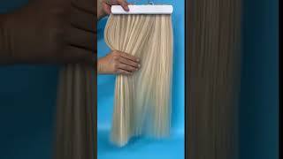 Clip hair extensions humanhairextensions colorhair clips [upl. by Julius263]