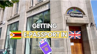 Zimbabwe EPassport  How to Renew Get Zimbabwean Passport from the UK  Step by Step [upl. by Theran918]