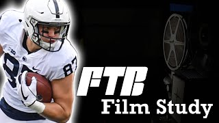 FTB Film Study How Penn State TE Pat Freiermuth Fits in the New Offense [upl. by Wattenberg]