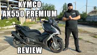 KYMCO AK550 Premium  Review [upl. by Derrik]