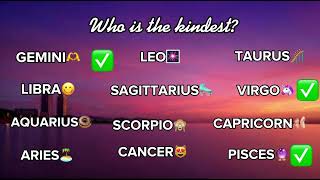 who’s most likely to zodiacs👍 MY VIDEO [upl. by Namyw441]