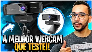 A MELHOR Webcam do ALIEXPRESS para LiveStream AUSDOM AW651 Comparativo AW651 VS PA 930 [upl. by Ttehr]