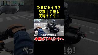 夫婦でバイク交換 cb223s レブル250 shorts [upl. by Cinderella743]