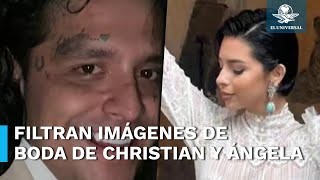 Christian Nodal y Ángela Aguilar sí se casaron en una íntima ceremonia en Morelos [upl. by Brandie]