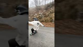 Freeride brought to its limit😇❤️‍🔥 speed skate skateboarding [upl. by Whitebook]