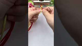 Flat sixstrand braid Anyone can learn it Knot tutorial Rope braiding skills sharing Practical k [upl. by Anehsuc]