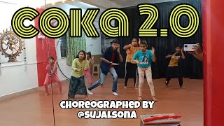 Coka 20 song Choreography SujalSona easy stepsBollywood style dance dancewithsujalsona [upl. by Tillie]