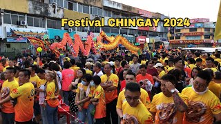 FESTIVAL CHINGAY 2024 in MASAIJOHORMALAYSIA  Perarakan Chingay 2024 Paling Meriah… [upl. by Ocirrej86]