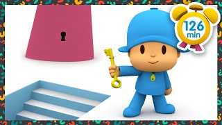 🔑 POCOYO ITALIANO  Il Mistero della Chiave Maestra 126 min  VIDEO e CARTONI ANIMATI per bambini [upl. by Nutter]