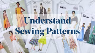 How To Read amp Understand a Dressmaking Sewing Pattern [upl. by Melvena65]