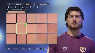 FIFA 22  Pro Clubs lookalike Stole Dimitrievski Rayo VallecanoNorth amacedonia [upl. by Wayne]