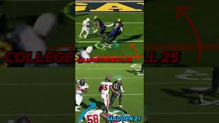 Ea Sports College Football 25 Has very similar animations as Madden 21 [upl. by Coop559]