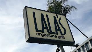 Lalas Argentine Grill CLOSED Melrose Avenue Los Angeles California USA October 11 2024 [upl. by Cirdec]