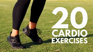 20 Cardio Exercises for Bootcamp and Personal Trainers [upl. by Azpurua872]