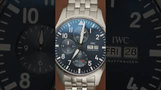 IWC Pilot’s Watch Chronograph  IW378004 iwcpilot shots [upl. by Elsi997]