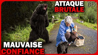 ATTAQUE TERRIFIANTE Sur Cette Femme Cet OURS a TUÉ Donna Munson Dans Son Jardin ANIMAUX SAUVAGES [upl. by Newton]