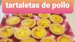 Tartaletas de pollo [upl. by Naujat]