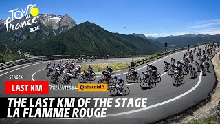 Last Km  Stage 4  Tour de France 2024 [upl. by Halyak]