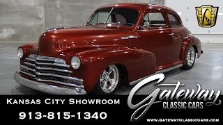 1947 Chevrolet Stylemaster  Gateway Classic Cars  Kansas City 0007 [upl. by Akihsar]