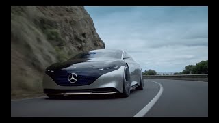 Shot on ULTRA Lewis Hamilton and the MercedesBenz VISION EQS [upl. by Follansbee467]