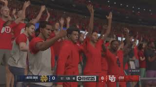 2024 CFB Playoff Sugar Bowl 4 Utah V 5 Notre Dame [upl. by Jerold956]