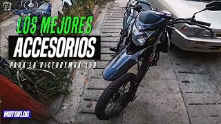 Los Mejores Accesorios para Victory MRX 150  Motovlog [upl. by Tod369]