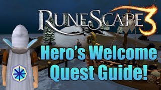 RS3 Heros Welcome Quest Guide [upl. by Justina9]