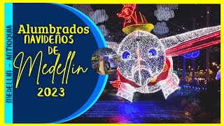 Alumbrados de Medellin 2023 [upl. by Yreved]