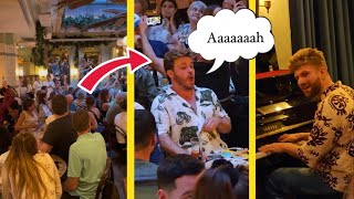 Pianists Plan To Surprise Guest At Italian Restaurant Takes Unexpected Turn 🤯 [upl. by Eicam]