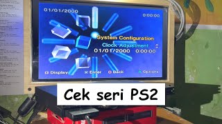 Cara cek seri PS2 yang baik dan 100 benar [upl. by Akinit]