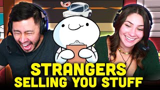 TheOdd1sOut  Strangers Trying to Sell You Stuff REACTION [upl. by Diehl216]