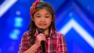 Angelica Hale ALL Performances on Americas Got Talent 2017 [upl. by Ynattib]