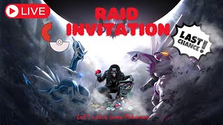 LAST DAY Dialga amp Palkia origin Raid Invites in Pokemongo [upl. by Jasmina633]