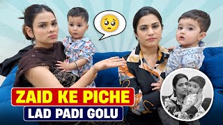 ZAID KE PICHHE LAD PADI GOLU  CHIKU MALIK VLOGS [upl. by Aramenta]