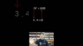 02 Zihinden İşle 5 ile Biten Sayıların Karesi shorts maths mathematics pratikmatematik [upl. by Evslin]