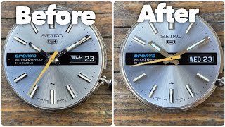 Restoring Watch Hands [upl. by Nollat936]