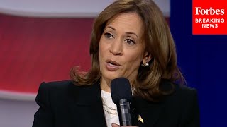 WATCH Kamala Harris Answers Question About What Her Weaknesses Are  CNN Town Hall [upl. by Warthman]