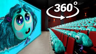 Inside Out 2 360°  CINEMA HALL  4K VR 360 Video ENVY EDITION [upl. by Jorie480]