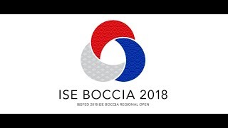 BISFed 2018 ISE Boccia Regional Open Day1 [upl. by Aerdnac]