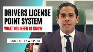 Drivers License Points System Explained  House of Law Ep 28 [upl. by Leumas236]