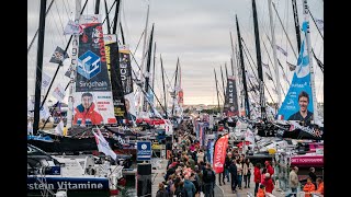 Vendée Globe 2024 Dock Tour Part 1 [upl. by Cnut]