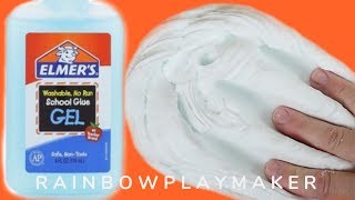 DIY SLIMES TESTING ELMERS GEL GLUE BEST SLIME EVER BUTTER CLOUD BASIC GUMMY AND ICEE SLIME [upl. by Noraha]