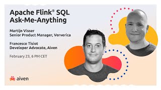 Apache Flink SQL AskMeAnything [upl. by Massey]