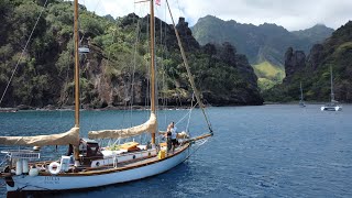 12  Sailing to Fatu Hiva the Most Beautiful Island in the World [upl. by Ahsimek]