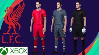 UNIFORME LIVERPOOL 2024 PES 2021 XBOX [upl. by Dutch]