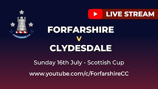 REPLAY Forfarshire v Clydesdale  Scottish Cup  Sunday 16th July 2023 [upl. by Matland]