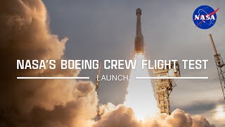 NASA’s Boeing Starliner Crew Flight Test Launch – June 5 2024 Official NASA Broadcast [upl. by Asirrak]