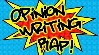 The Opinion Writing Rap [upl. by Rednasxela]