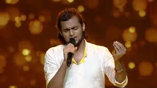 sridhar sena super singer wildcard maruthamalai mamaniye song sridhar sena [upl. by Dolley932]